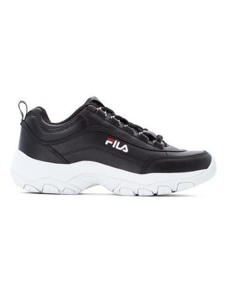 ZAPATILLAS FILA STRADA LOW NEGRA MUJER (1010560.25Y). ZAPATILLAS FILA STRADA LOW NEGRA MUJER (1010560.25Y).
