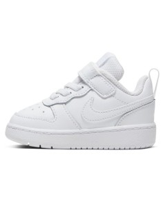 ZAPATILLAS NIKE COURT BOROUGH LOW BLANCA TD NIÑO (BQ5453-100). 2