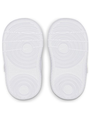 ZAPATILLAS NIKE COURT BOROUGH LOW BLANCA TD NIÑO (BQ5453-100).
