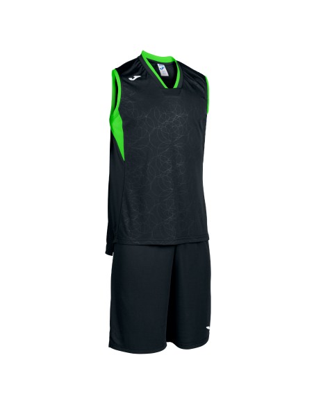 SET DE BASKET JOMA CAMPUS NEGRO-FLUOR HOMBRE (373.117). SET DE BASKET JOMA CAMPUS NEGRO-FLUOR HOMBRE (373.117).