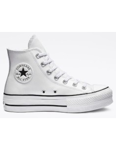 BOTAS CONVERSE CHUCK TAYLOR ALL STAR LIFT HIGH BLANCA MUJER (560846C). 2