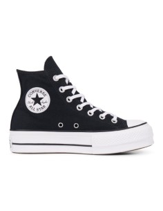 BOTAS CONVERSE ALL STAR LIFT HIGH NEGRA MUJER (560845C). 2