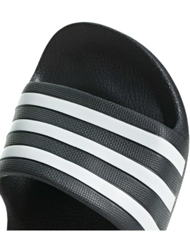 CHANCLAS ADIDAS ADILETTE NEGRA-BLANCA GS NIÑO (F35556).