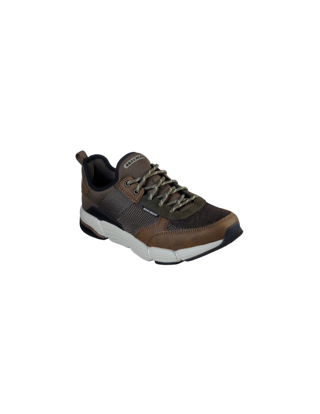 skechers relaxed fit hombre beige