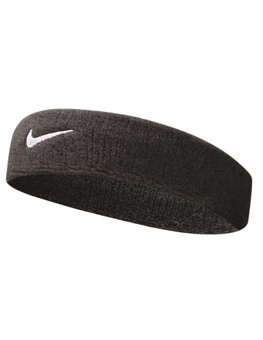 CINTA DE PELO NIKE SWOOSH NEGRA (NNN07010OS-010).