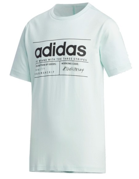 camiseta adidas verde agua