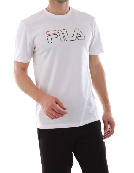 camiseta fila blanca hombre