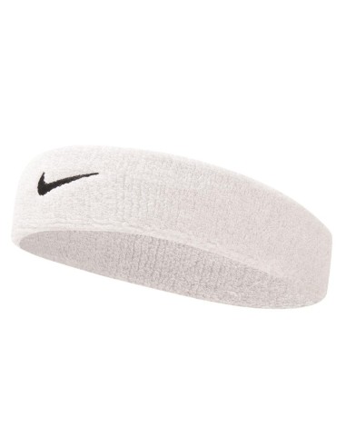 CINTA DE PELO NIKE SWOOSH HEADBAND BLANCA (NNN07101OS-101).