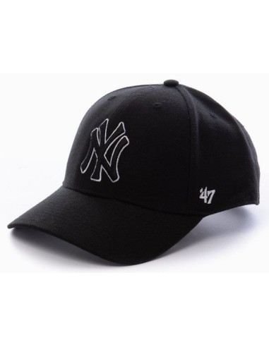 GORRA FILA BRAND 47 NEGRA-BLANCA NEW YORK YANKEES (B-MVPSP17WBP-BKC).