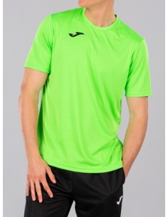 CAMISETA JOMA COMBI VERDE FLUOR 7/20 (100052.020). 2