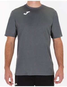CAMISETA JOMA ANTRACITA COMBI GRIS 7/20 (100052.150). 2