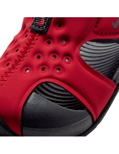 CHANCLA NIKE SUNRAY ROJA NIÑO (943827-603).