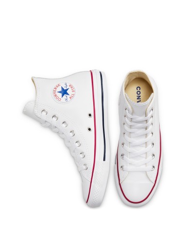 BOTAS CONVERSE PIEL BLANCA MUJER (132169C).