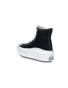 BOTAS CONVERSE CHUCK TAYLOR ALL STAR NEGRAS MUJER (568497C). 2