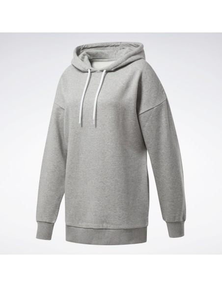 SUDADERA REEBOK GRIS WOR MYT OVERSIZED (FU2392). SUDADERA REEBOK GRIS WOR MYT OVERSIZED (FU2392).