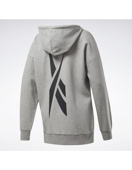 SUDADERA REEBOK GRIS WOR MYT OVERSIZED (FU2392). SUDADERA REEBOK GRIS WOR MYT OVERSIZED (FU2392).