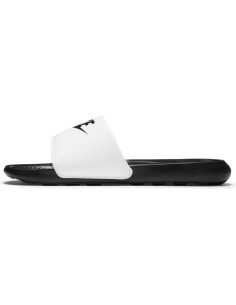CHANCLAS NIKE BLANCO Y NEGRO VICTORI ONE SLIDE (CN9675-005). 2