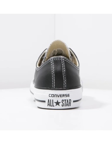 ZAPATILLAS CONVERSE NEGRA PIEL (132174C).