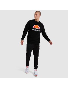SUDADERA NEGRA ELLESSE UNISEX (SXG12638-BLACK). 2