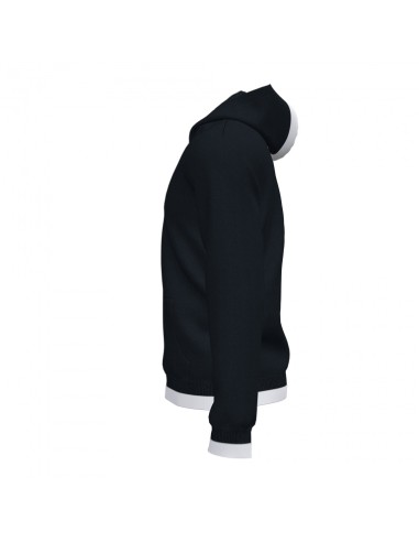 SUDADERA CONFORT CAPUCHA  NEGRA (101962.102).