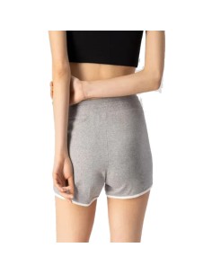 SHORT CHAMPION GRIS DE ALGODON CON CORDON EN CINTURA AJUSTABLE 2