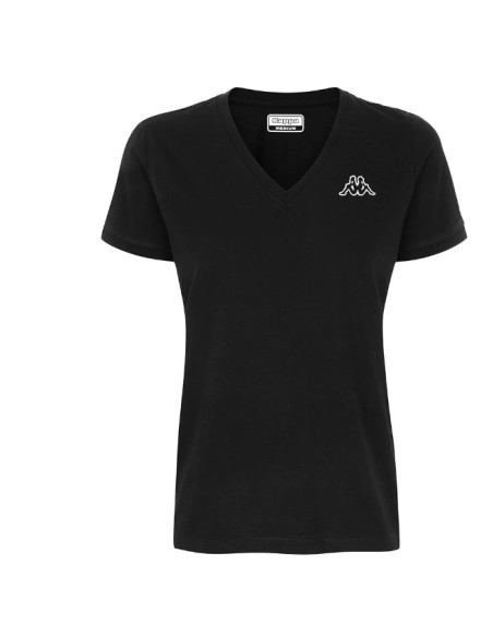 CAMISETA KAPPA W NEGRA (303H0P0-005) CAMISETA KAPPA W NEGRA (303H0P0-005)