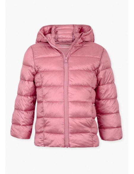 CHAQUETA LILA CAPUCHA (226-2650AL-720).