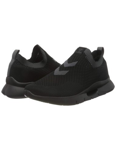 ZAPATILLAS ELASTICAS NEGRAS SIN CORDONES (211939-2042).