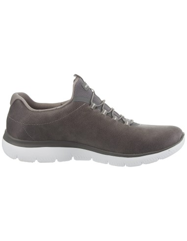 ZAPATILLAS SUMMITS GRIS PIEL SIN CORDONES (88888301-CHAR).