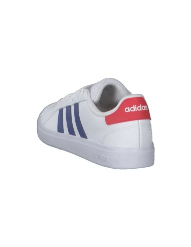 ZAPATILLAS GRAND COURT BLANCA AZUL (GW6504).