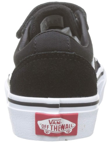 ZAPATILLAS VANS NEGRAS VELCROS (VN0A4BUDIJU1).