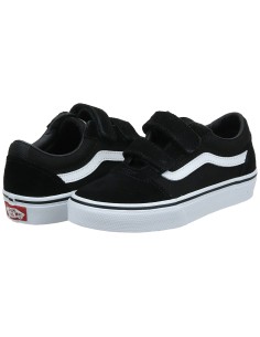 ZAPATILLAS VANS NEGRAS VELCROS (VN0A4BUDIJU1). 2