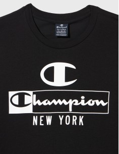 CAMISETA NEGRA H CHAMPION (217998-BBK). 2