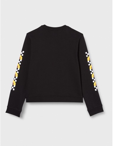 SUDADERA NEGRA VANS SUNLIT (VN0A7RTXBLK).