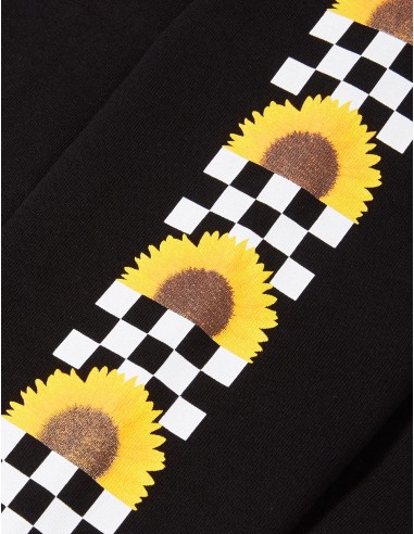 SUDADERA NEGRA VANS SUNLIT (VN0A7RTXBLK).