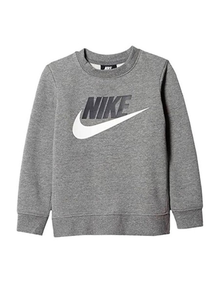 SUDADERA CLUB HBR CREW GRIS CUELLO CAJA (86G705-GEH).