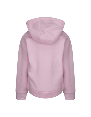 SUDADERA CLUB FLEECE ROSA NIKE CREMALLERA Y CAPUCHA (36I254-A9Y).
