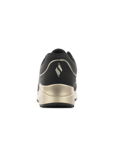 ZAPATILLAS UNO GEN 1 SKECHERS NEGRO DORADO (310538L-BKRG).