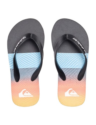 CHANCLAS PANEL YOUHT GREY ORANGE (AQBL100577-XKNS).