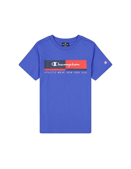 CAMISETA CHAMPION AZUL (306308-BS071).