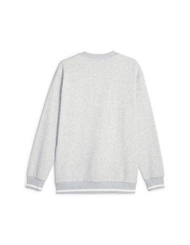 SUDADERA PUMA H GRIS SQUAD (676016-04).