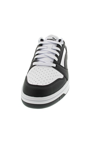 ZAPATILLAS PUMA REBOUND NEGRO BLANCO (392328-01).