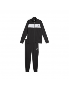 CHANDAL POLY SUIT NEGRO BLANCO (677427-01).