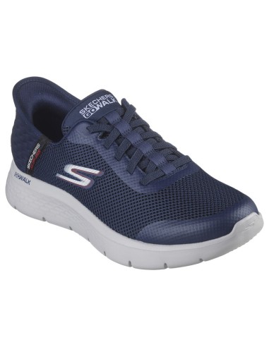 ZAPATILLAS GO WALK FLE MARINO (216324-NVY).