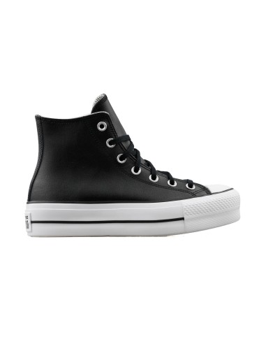 BOTAS PIEL NEGRAS PLATAFORMA CONVERSE (561675C).