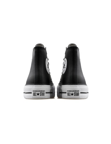 BOTAS PIEL NEGRAS PLATAFORMA CONVERSE (561675C).