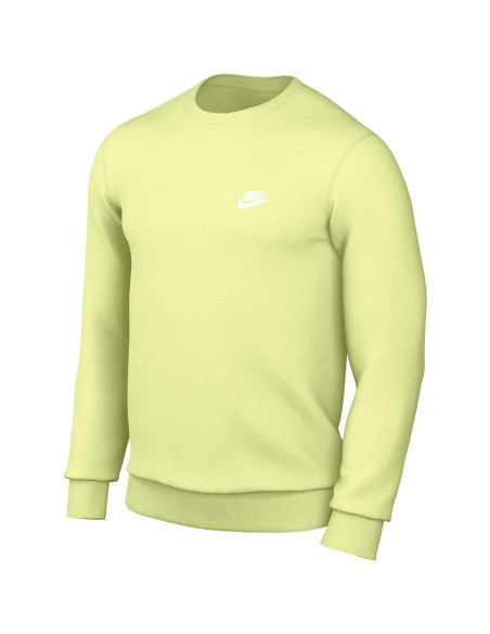 SUDADERA NIKE AMARILLA (BV2662-331).