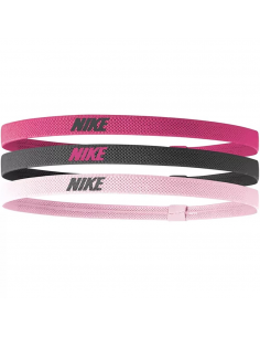 HAIRBANDS 3 COLORES NIKE ROSAS NEGRO (N.100.4529.658).