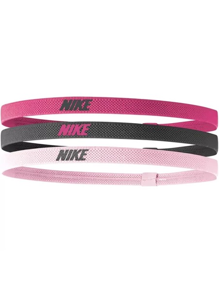 HAIRBANDS 3 COLORES NIKE ROSAS NEGRO (N.100.4529.658). HAIRBANDS 3 COLORES NIKE ROSAS NEGRO (N.100.4529.658).