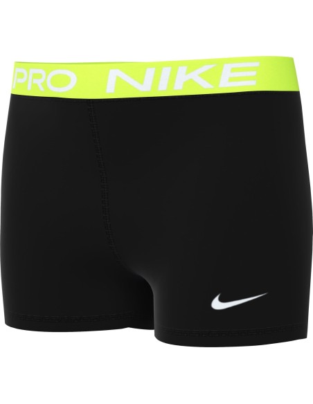 SHORT NIKE PRO NEGRA FLUOR (DA1033-011).
